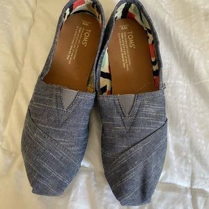Toms Denim flats women’s SZ 9